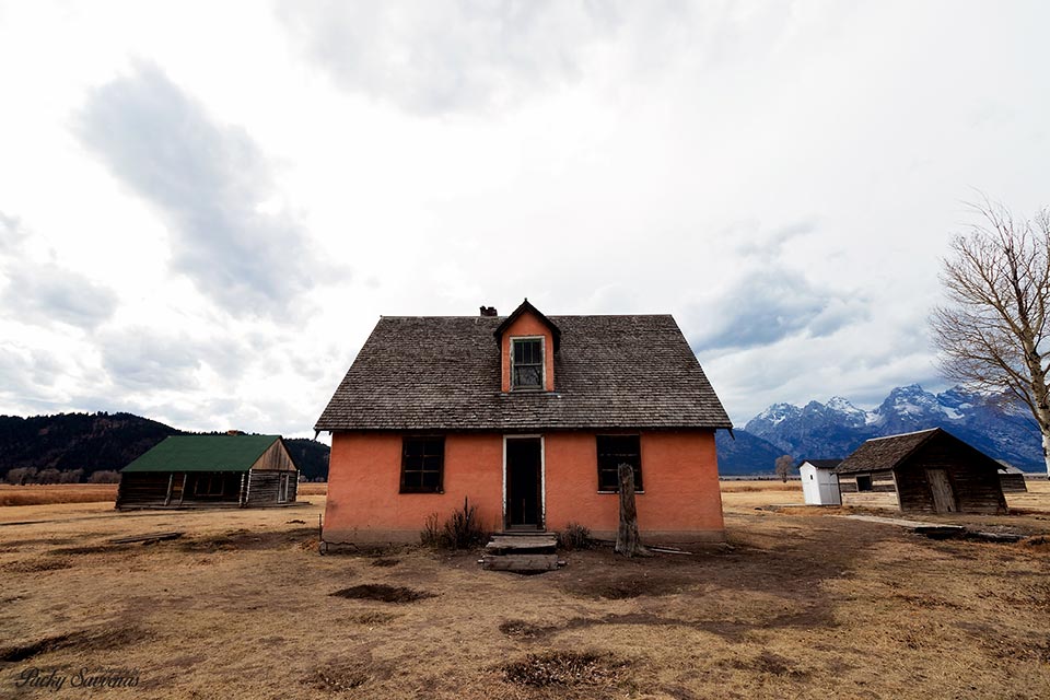 Barns In Mormon Row - Grand Teton National Park
